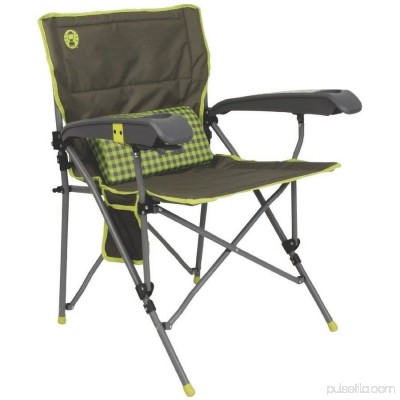 Coleman Vertex Ultra Hard Arm Chair, Best Lime Check 568240531